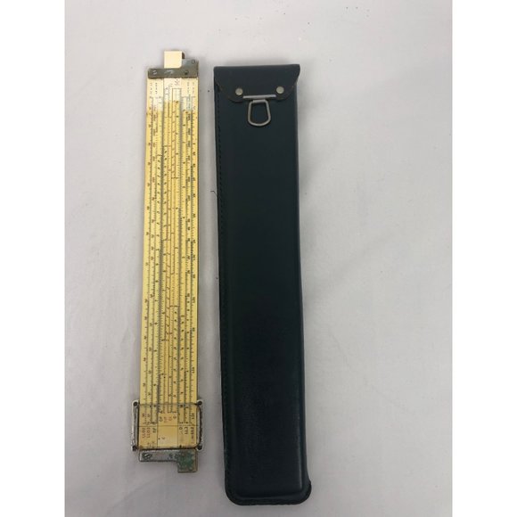 Vintage 1947 Keuffel & Esser K&E Log Log Duplex Decitrig Slide Rule - Picture 4 of 6